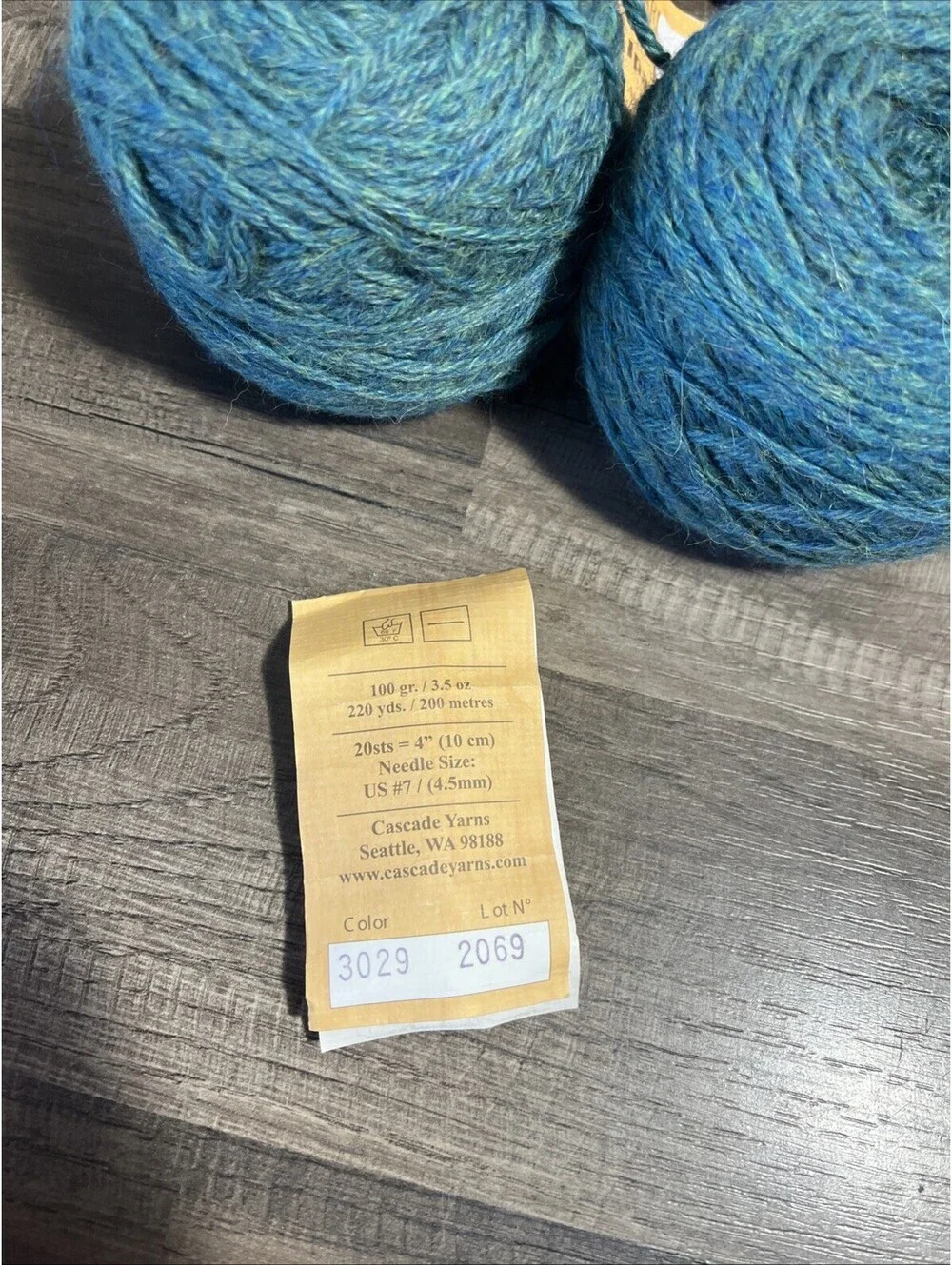 Cascade Yarns Pure Alpaca - Mixed Lot - Blues/Greens & Purple 38.8g